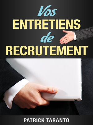 cover image of Vos entretiens de recrutement